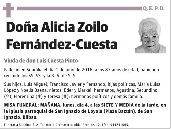 Alicia Zoilo Fernández-Cuesta