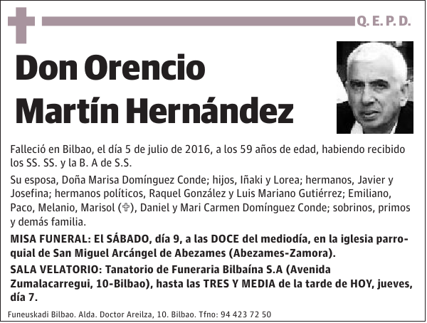 Orencio Martín Hernández
