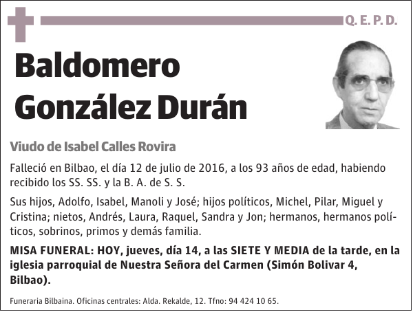 Baldomero González Durán