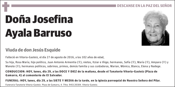 Josefina Ayala Barruso
