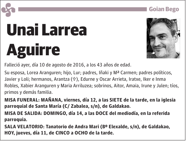 Unai Larrea Aguirre