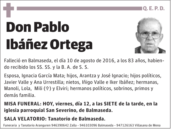 Pablo Ibáñez Ortega