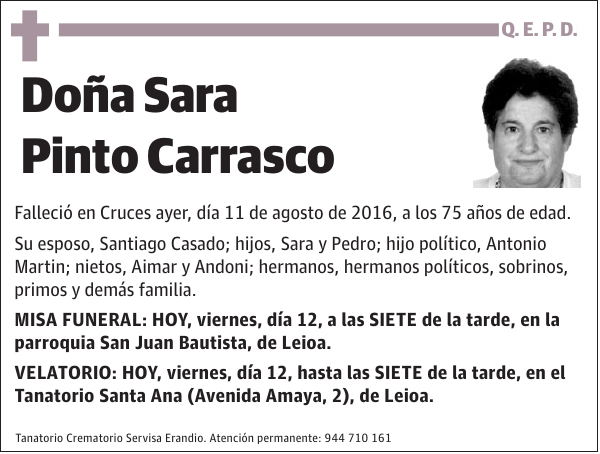 Sara Pinto Carrasco