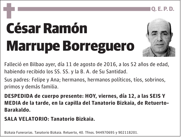 César Ramón Marrupe Borreguero