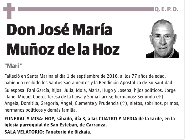 José María Muñoz de la Hoz