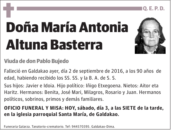 María Antonia Altuna Basterra