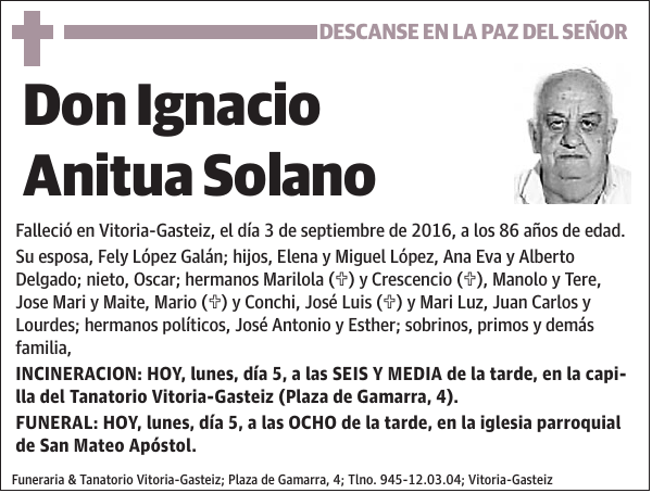 Ignacio Anitua Solano