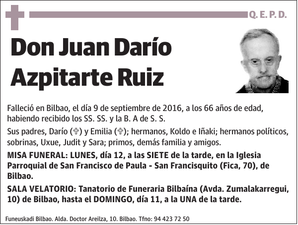 Juan Darío Azpitarte Ruiz