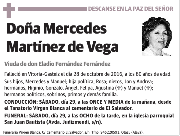 Mercedes Martínez de Vega
