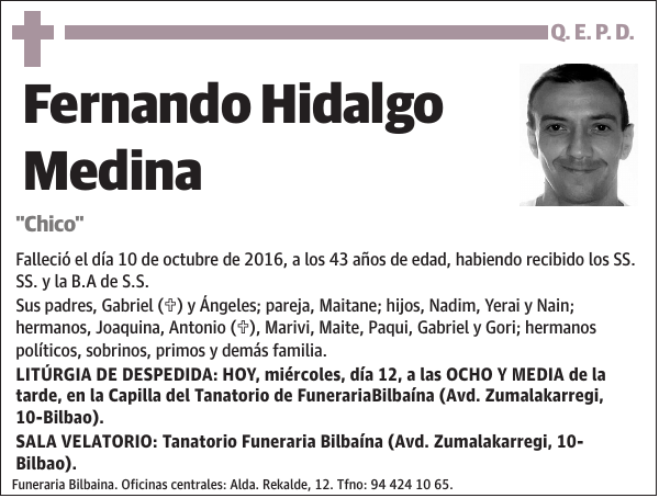 Fernando Hidalgo Medina