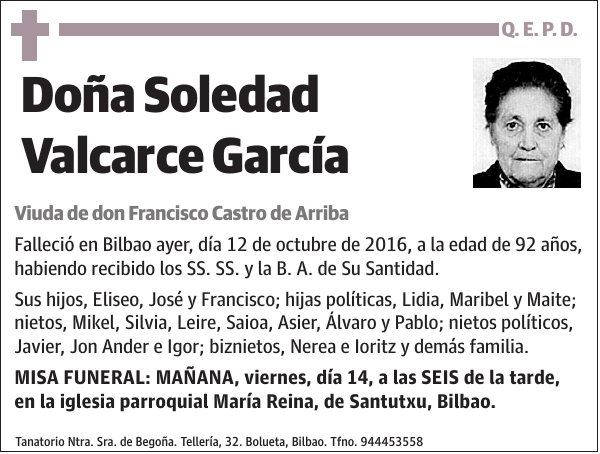 Soledad Valcarce García