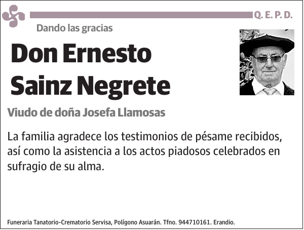 Ernesto Sainz Negrete