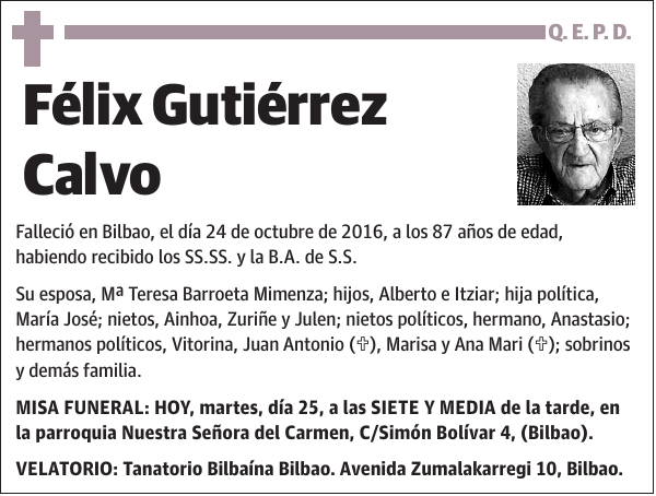 Félix Gutiérrez Calvo