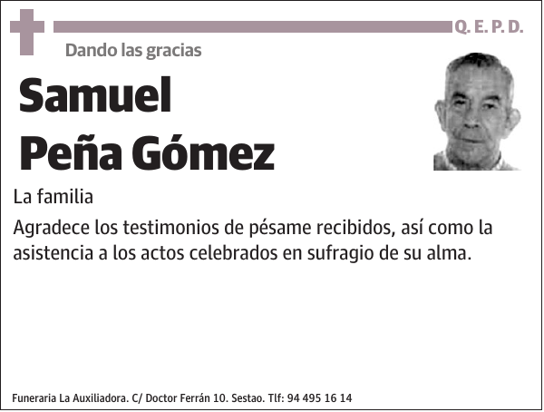 Samuel Peña Gómez