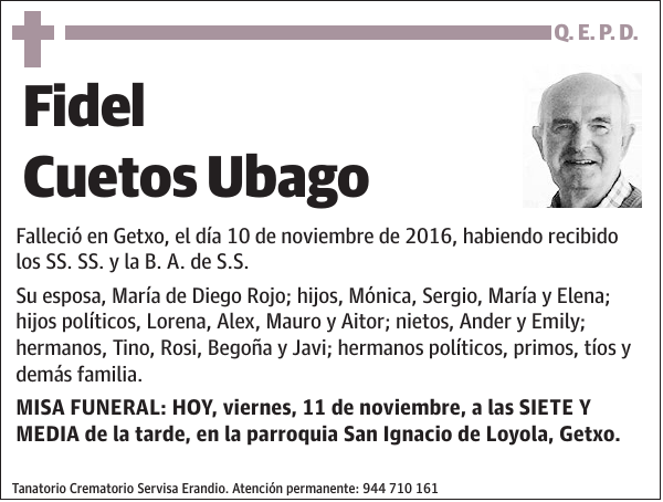 Fidel Cuetos Ubago