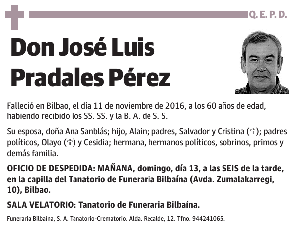 José Luis Pradales Pérez