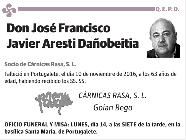 Javier Aresti Dañobeitia