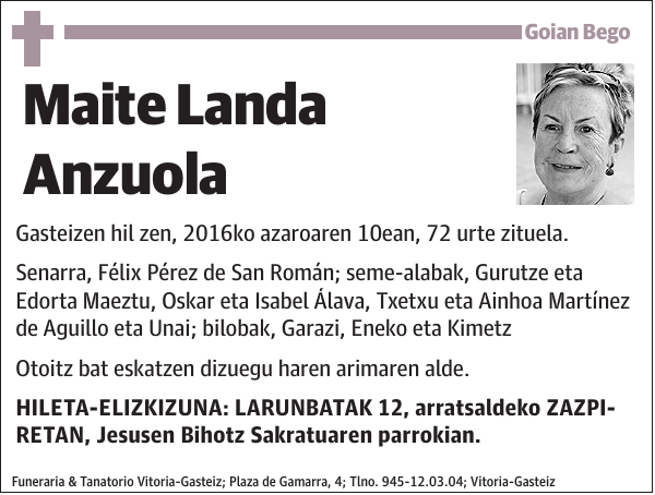 Maite Landa Anzuola