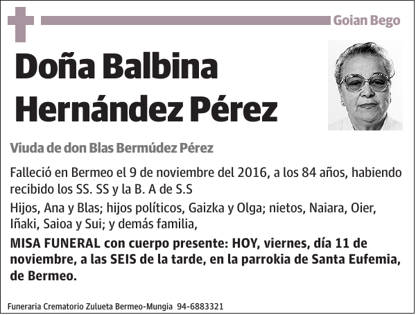 Balbina Hernández Pérez