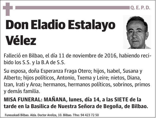Eladio Estalayo Vélez