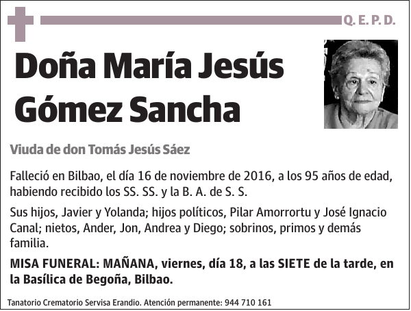 María Jesús Gómez Sancha