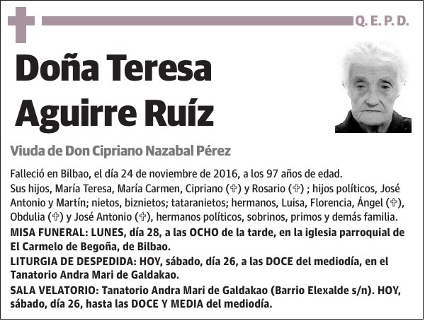 Teresa Aguirre Ruíz