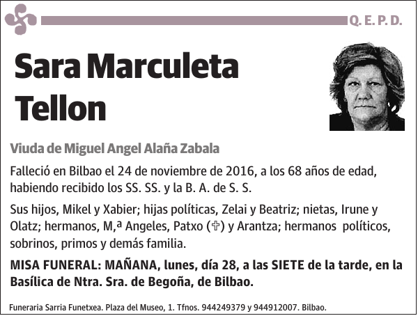 Sara Marculeta Tellon