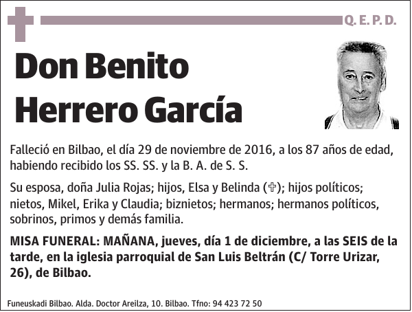 Benito Herrero García