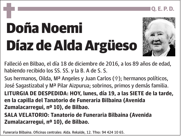 Noemi Díaz de Alda Argüeso