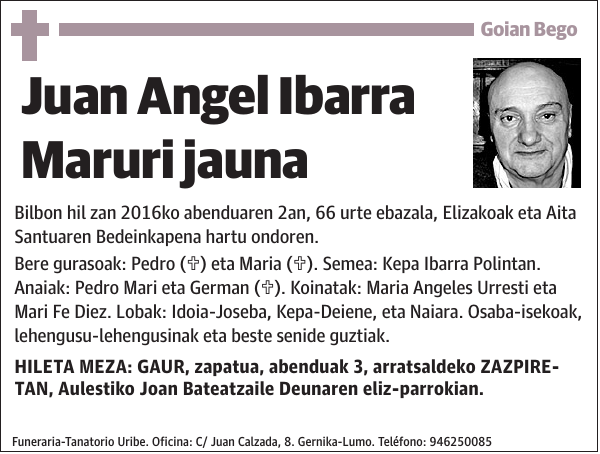 Juan Angel Ibarra Maruri