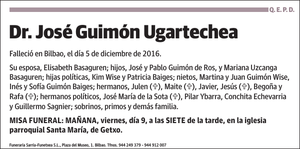 José Guimón Ugartechea