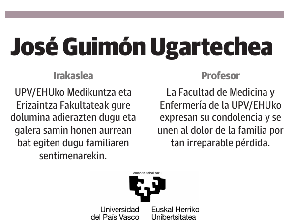 José Guimón Ugartechea