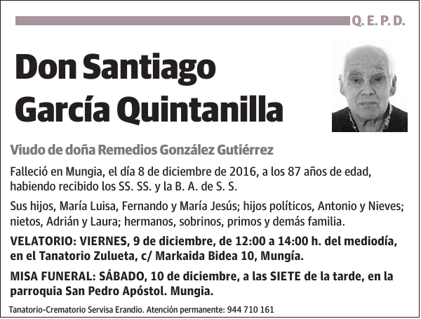 Santiago García Quintanilla