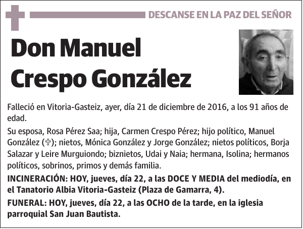 Manuel Crespo González