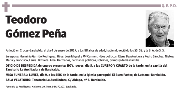 Teodoro Gómez Peña