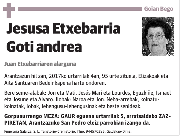 Jesusa Etxebarria Goti