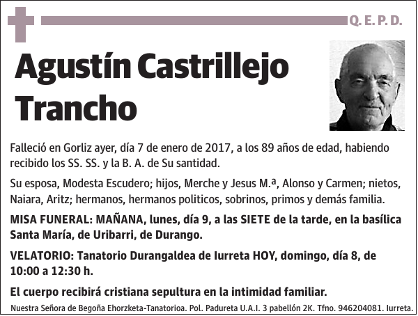 Agustín Castrillejo Trancho