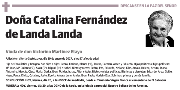 Catalina Fernández de Landa Landa