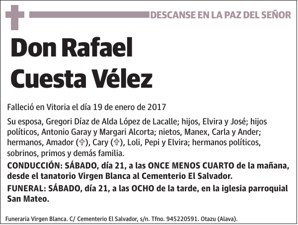 Rafael Cuesta Vélez