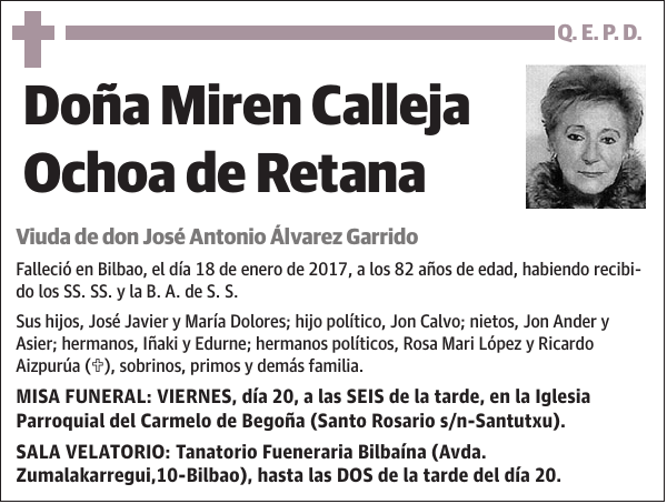 Miren Calleja Ochoa de Retana