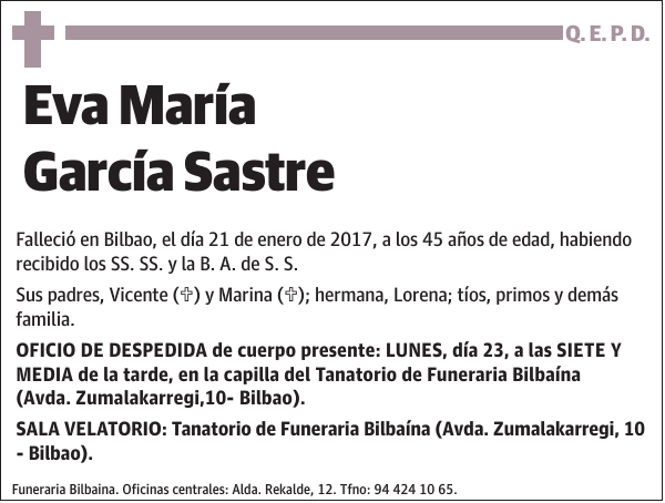 Eva María García Sastre