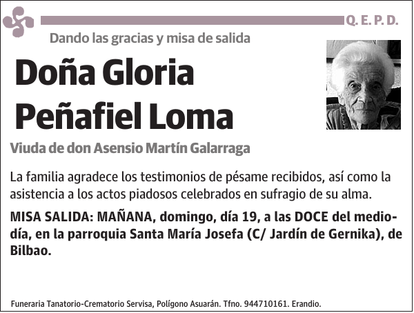 Gloria Peñafiel Loma