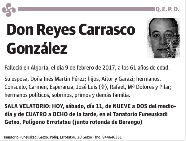 Reyes Carrasco González