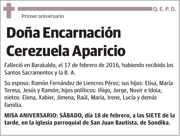 Encarnación Cerezuela Aparicio