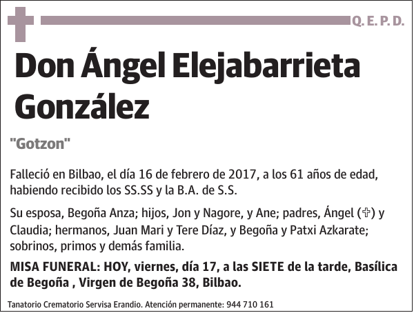 Ángel Elejabarrieta González