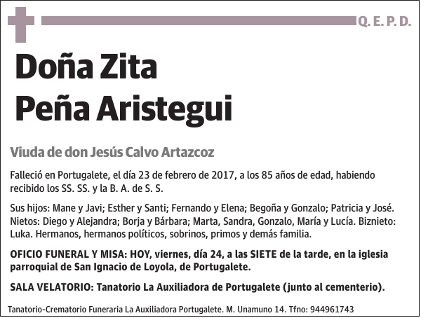 Zita Peña Aristegui