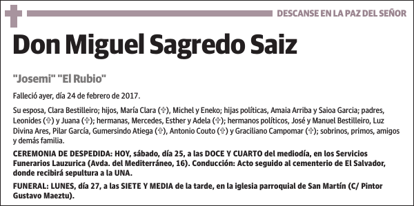 Miguel Sagredo Saiz