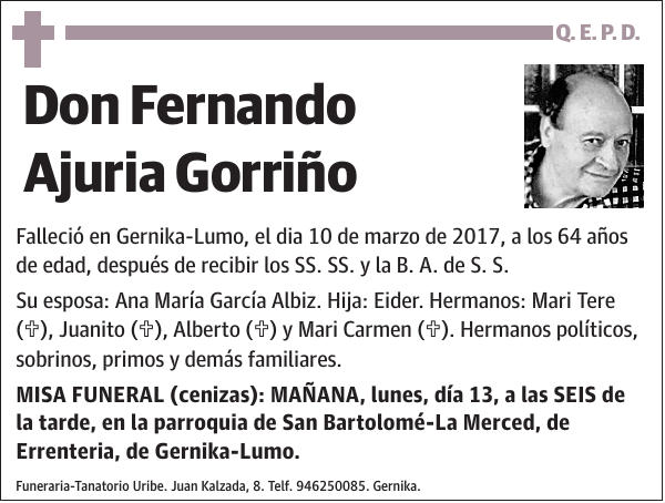 Fernando Ajuria Gorriño