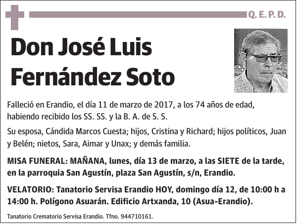 José Luis Fernández Soto