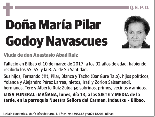 María Pilar Godoy Navascues